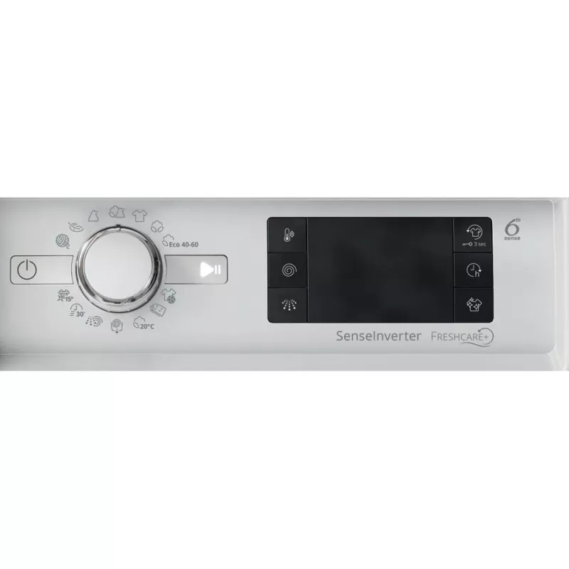 Whirlpool BI WMWG 71483E EU N máquina de lavar roupa totalmente integrável, 7 kg, 1400 rpm, classe energética D, branca