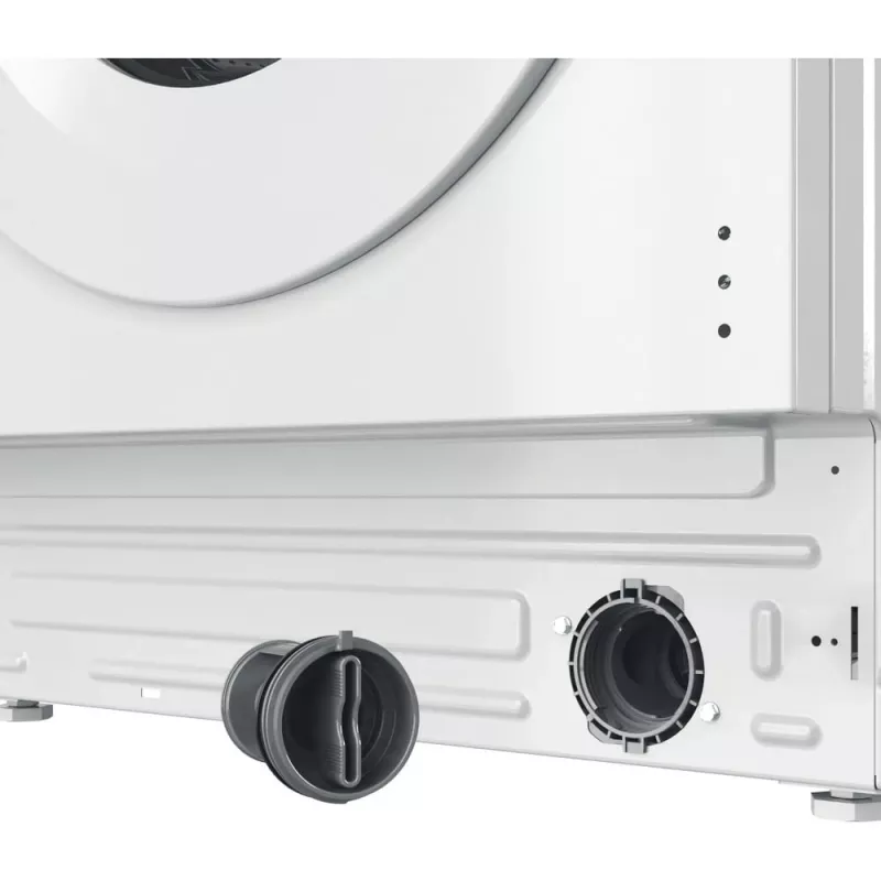 Whirlpool BI WMWG 71483E EU N máquina de lavar roupa totalmente integrável, 7 kg, 1400 rpm, classe energética D, branca