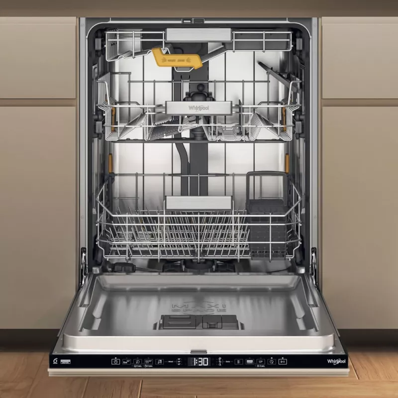 Whirlpool MaxiSpace W8I HT58 T totalmente integrado 14 serviços de mesa