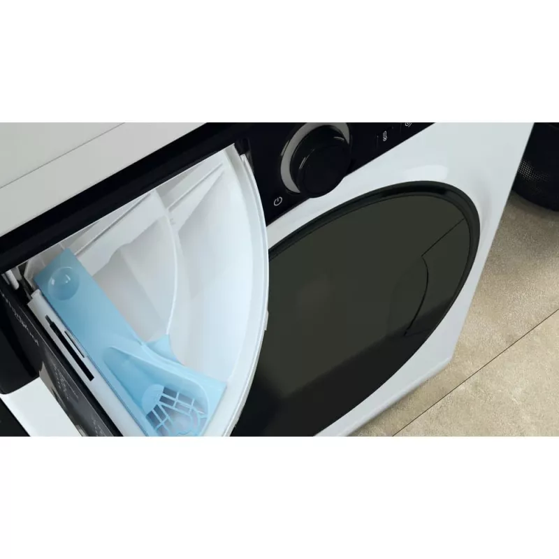 Máquina de lavar roupa Whirlpool WRSB 7259 D EU de carregamento frontal 7 kg 1151 rpm preto, branco