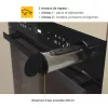 Whirlpool AKZ9S 8270 FB 73 L preto