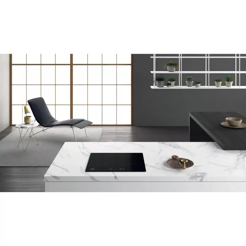 Placa de indução por zonas Whirlpool WS Q2160 NE preto encastrável 59 cm 4 zona(s)