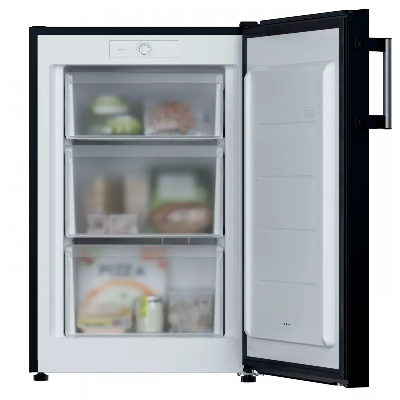 Congelador Candy CNUQ2L58EBH de instalação livre 90 L preto