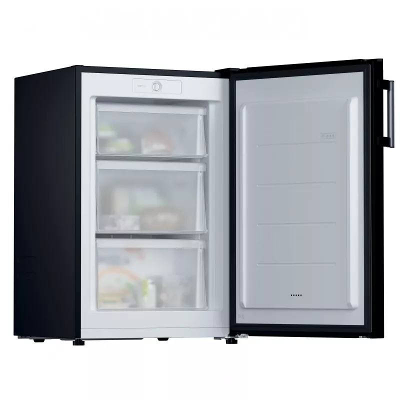 Congelador Candy CNUQ2L58EBH de instalação livre 90 L preto
