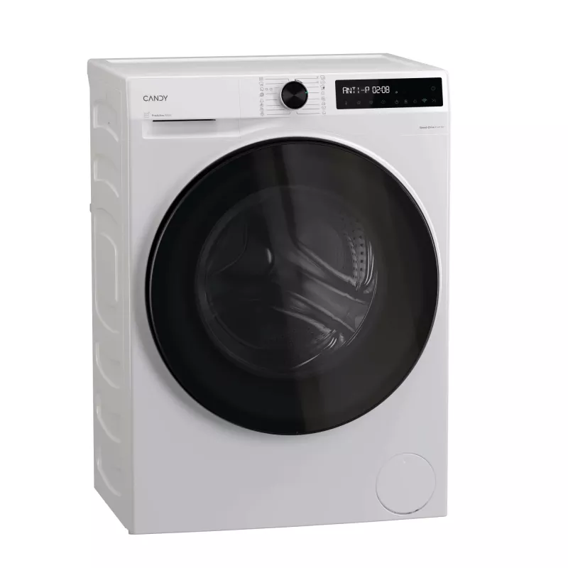 Máquina de lavar e secar roupa Candy BWR 485SBL6-S de instalação livre carregamento frontal branco