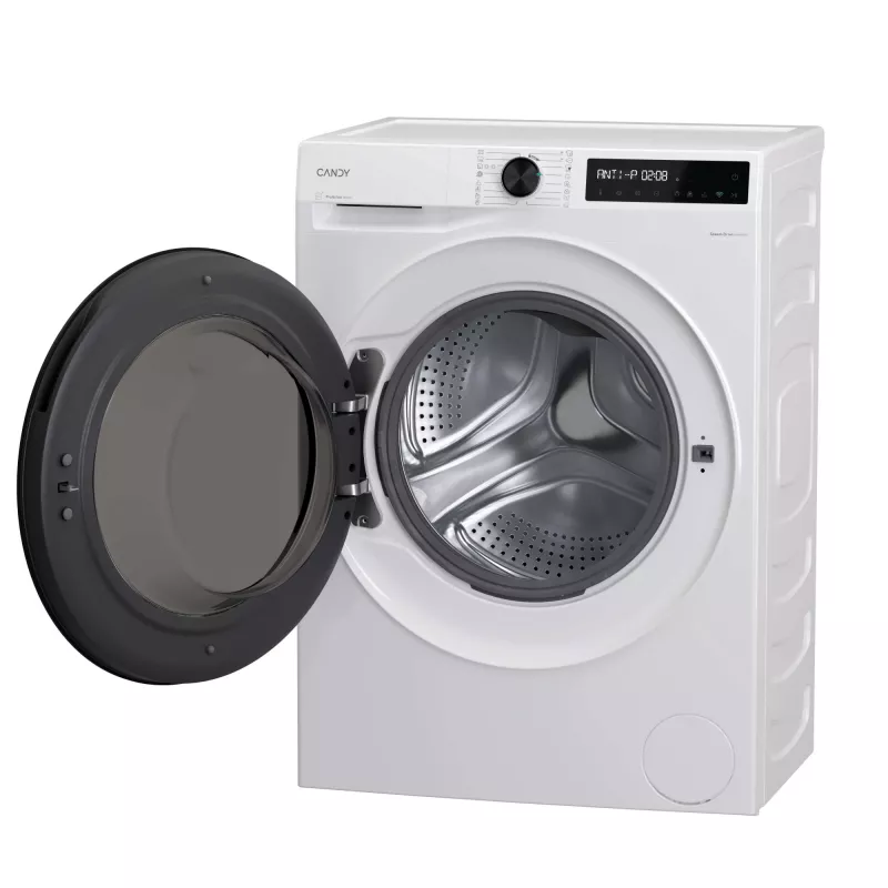 Máquina de lavar e secar roupa Candy BWR 485SBL6-S de instalação livre carregamento frontal branco