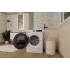 Máquina de lavar e secar roupa Candy BWR 485SBL6-S de instalação livre carregamento frontal branco