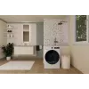 Máquina de lavar e secar roupa Candy BWR 485SBL6-S de instalação livre carregamento frontal branco