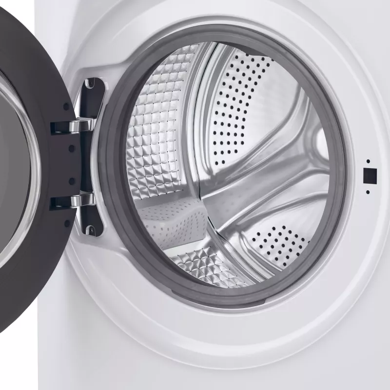 Máquina de lavar e secar roupa Candy BWS 485SB8-S de instalação livre carregamento frontal branco