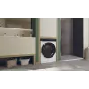 Máquina de lavar e secar roupa Candy BWS 485SB8-S de instalação livre carregamento frontal branco