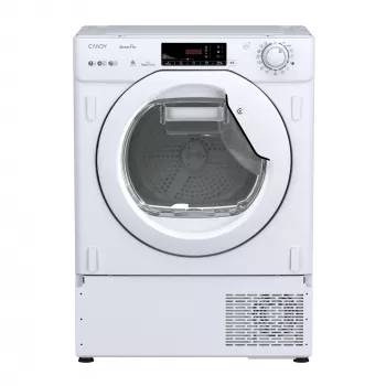 Máquina de secar roupa com bomba de calor Candy BCTD H7A2TE-S encastrável carregamento frontal 7 kg