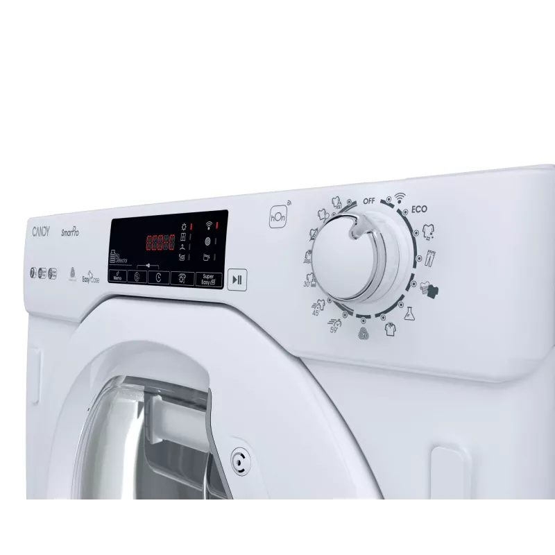 Máquina de secar roupa com bomba de calor Candy BCTD H7A2TE-S encastrável carregamento frontal 7 kg