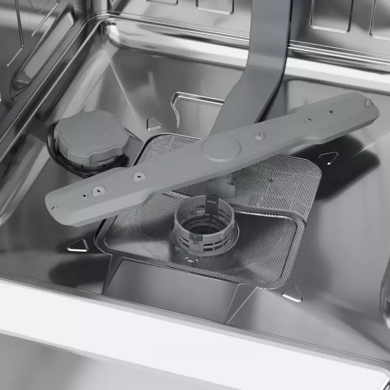 Máquina de lavar louça de instalação livre BEKO BDFN26530X, tamanho grande 60 cm, 15 conjuntos de louça, 44 dB, 6 programas