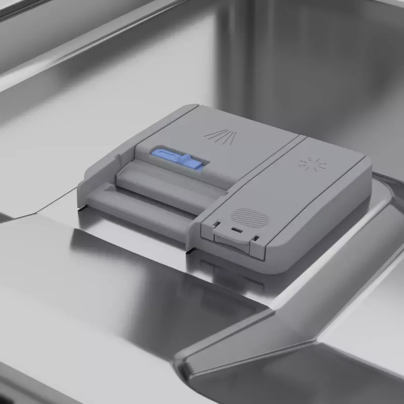 Máquina de lavar louça de instalação livre BEKO BDFN26530X, tamanho grande 60 cm, 15 conjuntos de louça, 44 dB, 6 programas