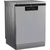 Máquina de lavar louça de instalação livre BEKO BDFN26530X, tamanho grande 60 cm, 15 conjuntos de louça, 44 dB, 6 programas