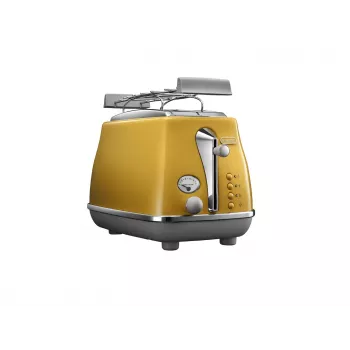 De’Longhi Icona Capitals 2 fatia(s) 900 W Amarelo