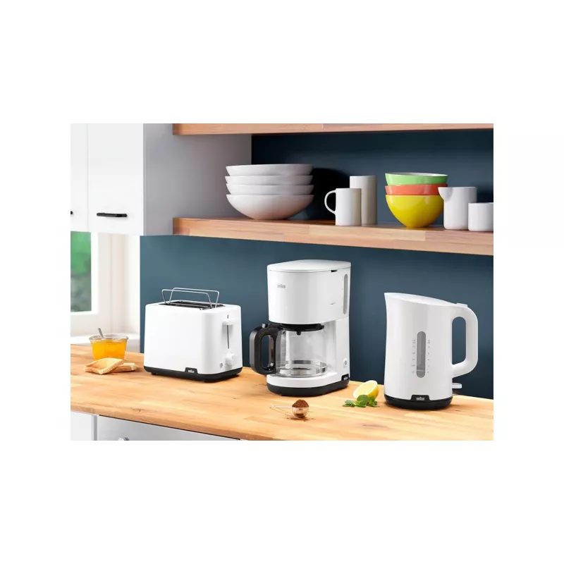 Braun HT1010WH 8 2 fatias 900 W Branco