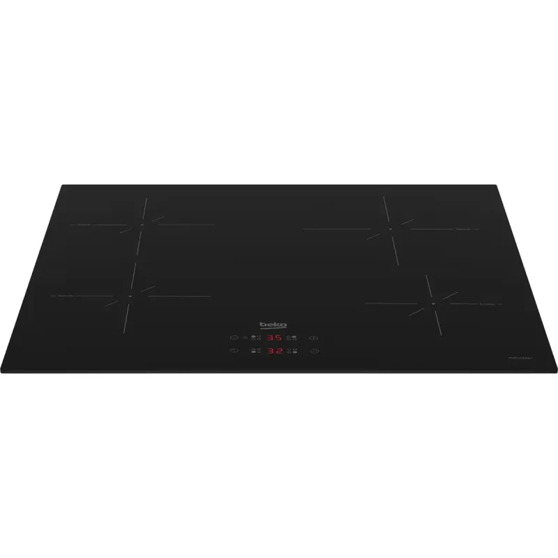 Beko HII64400SMT Placa de cozinhar Preta Integrada 60 cm Placa de indução por zonas 4 zona(s)