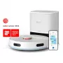 Aspirador robô Philips XU2100/20 — navegação LDS redonda, 2700 Pa de potência de aspiração, 130 min de autonomia, estação de base com esvaziamento automático, saco de pó da base de 3 L, depósito de pó de 0,38 L, Li-Ion 2600 mAh