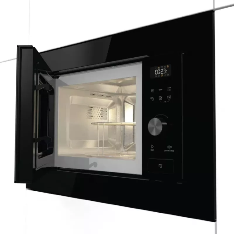 Gorenje XY820Z BM201AG1BG G600, encastrar, micro-ondas com grelhador, 20 l, 800 W, visor integrado, LED