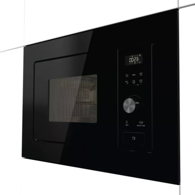 Gorenje XY820Z BM201AG1BG G600, encastrar, micro-ondas com grelhador, 20 l, 800 W, visor integrado, LED