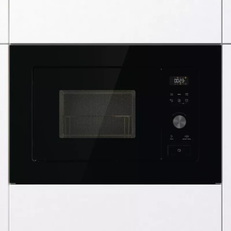 Gorenje XY820Z BM201AG1BG G600, encastrar, micro-ondas com grelhador, 20 l, 800 W, visor integrado, LED