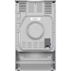 Gorenje GEIT5C61XPG fogão elétrico de instalação livre com placa de indução, 4 zonas, forno de 70 l, limpeza catalítica, 50 cm, aço inoxidável