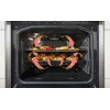 Gorenje GEIT5C61XPG fogão elétrico de instalação livre com placa de indução, 4 zonas, forno de 70 l, limpeza catalítica, 50 cm, aço inoxidável