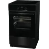 Gorenje GEIT5C60BPG Fogão de instalação livre Placa vitrocerâmica elétrica Preta