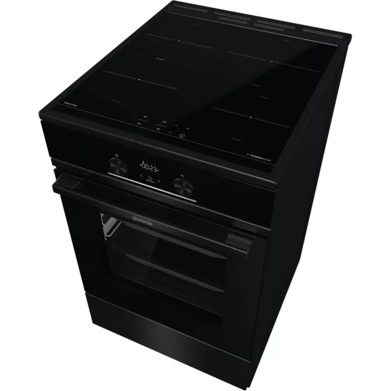 Gorenje GEIT5C60BPG Fogão de instalação livre Placa vitrocerâmica elétrica Preta