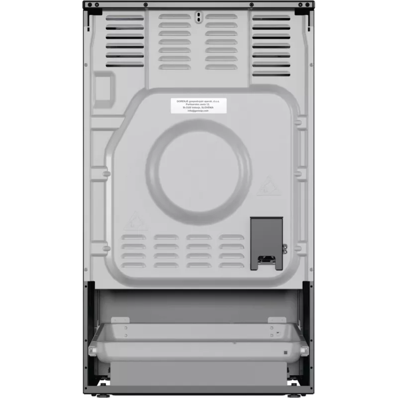 Gorenje GECS5B70CLB Fogão independente Placa vitrocerâmica elétrica Preto