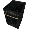 Gorenje GECS5B70CLB Fogão independente Placa vitrocerâmica elétrica Preto