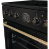 Gorenje GECS5B70CLB Fogão independente Placa vitrocerâmica elétrica Preto