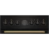 Gorenje GECS5B70CLB Fogão independente Placa vitrocerâmica elétrica Preto
