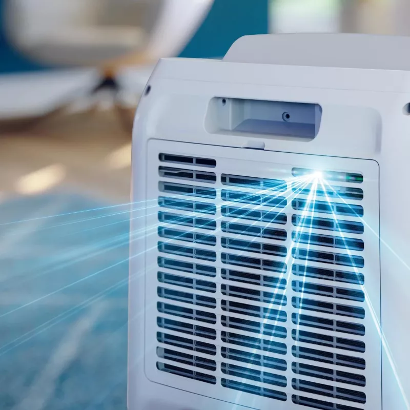 Philips 3000 series DE3306/11 Desumidificador 4 L 51 dB Branco, Cinzento-claro