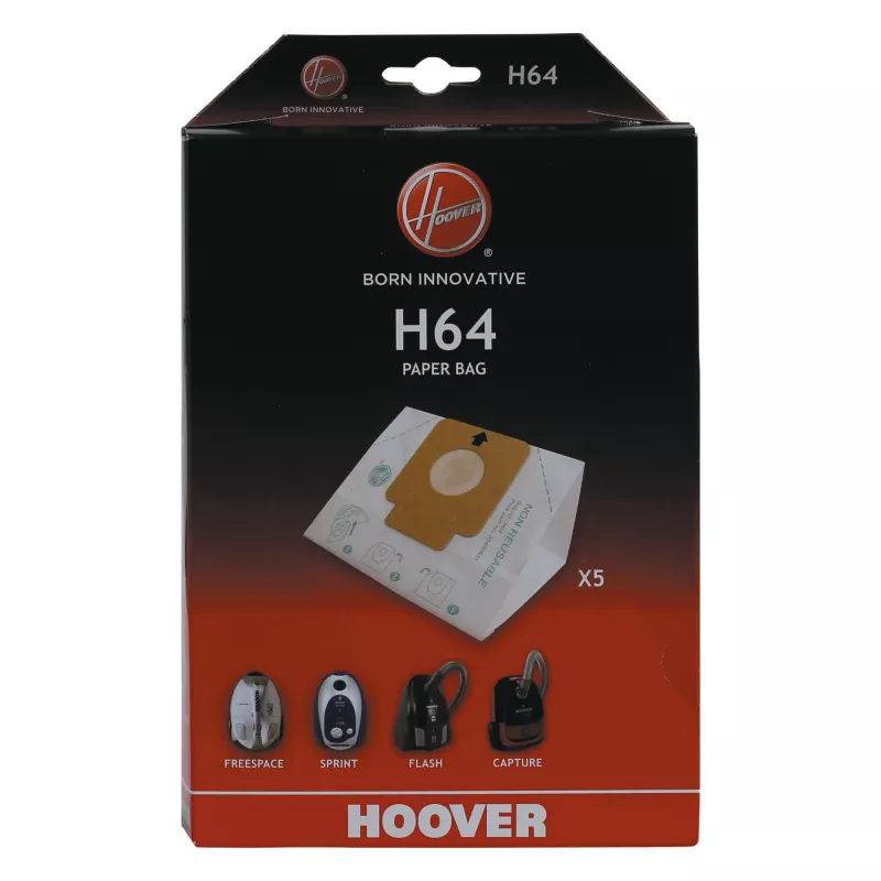 Sacos de pó Hoover H64 BAG para aspirador com saco