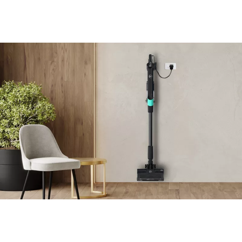 Hoover HF210P 011 Aspirador 2-em-1 com bateria Seco EPA Sem saco 165 W Turquesa
