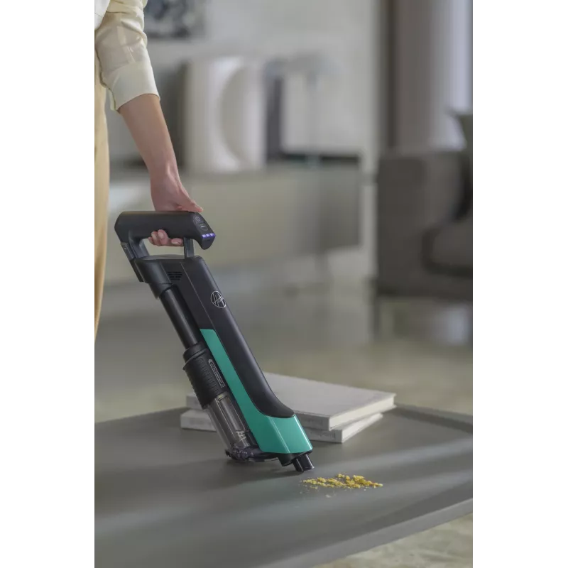Hoover HF210P 011 Aspirador 2-em-1 com bateria Seco EPA Sem saco 165 W Turquesa