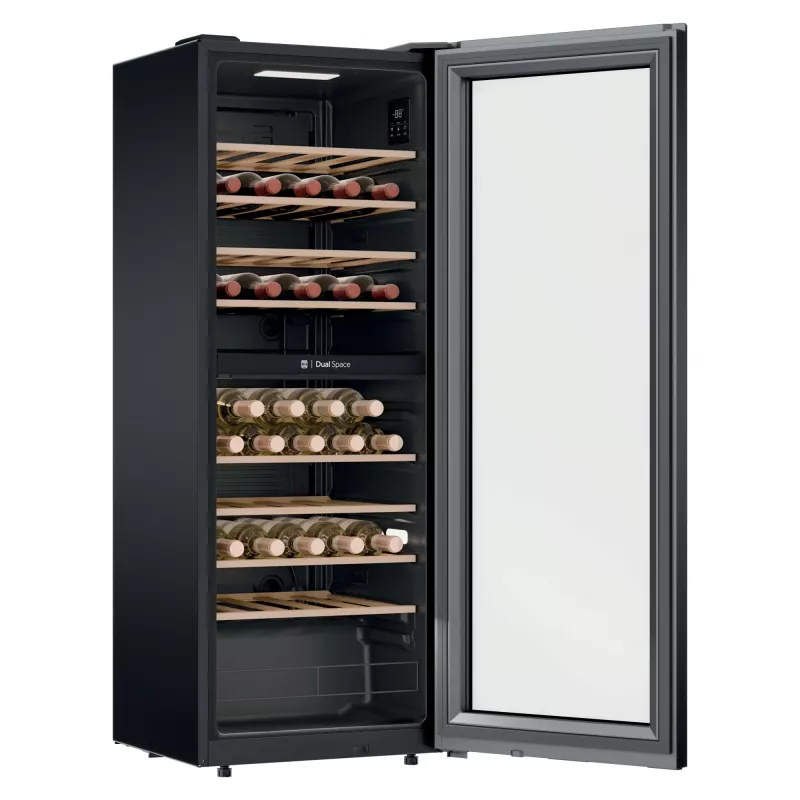 Candy CNWQ4G56G2 Garrafeira com compressor Independente Preto 56 garrafas
