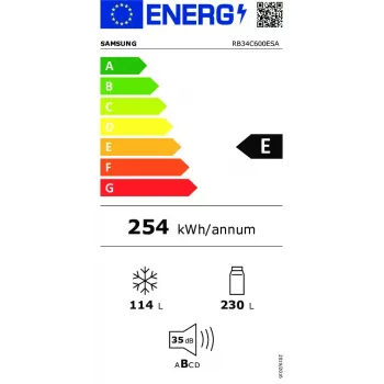 Samsung RB34C600ESA Independente Aço inoxidável