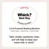 LG WT1210WWF máquina de lavar e secar roupa de carga frontal 12 kg / 10 kg, 1400 rpm, Wi-Fi, branca