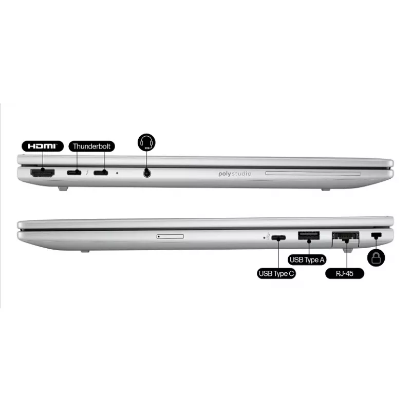 Portátil HP EliteBook 8 G1i 14 polegadas Intel Core Ultra 7 32GB RAM 1TB SSD Intel Graphics Win 11 Pro
