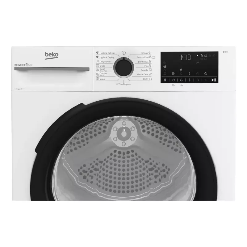 Máquina de secar roupa Beko BM3T49230W de instalação livre carga frontal 9 kg A++ branco