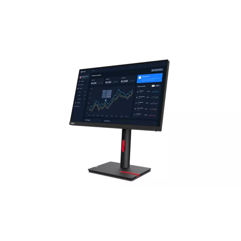 Lenovo ThinkVision T22i-30 ecrã de computador 54,6 cm (21,5 polegadas) 1920 x 1080 píxeis Full HD LED preto