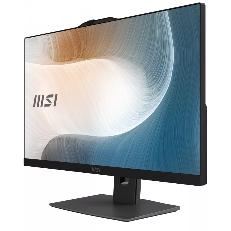 MSI Modern AM242P 1M-1223EU All-in-One PC/estação de trabalho Intel Core 5 120U 60,5 cm (23,8 polegadas) 1920 x 1080 píxeis 8 GB DDR5-SDRAM 512 GB SSD Windows 11 Pro Wi-Fi 6E (802.11ax) preto