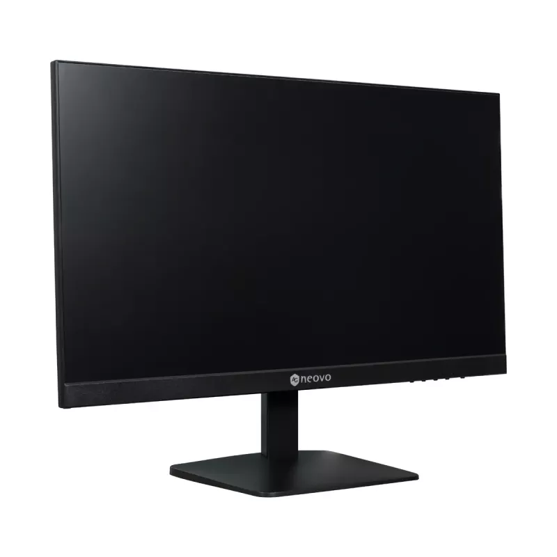 AG Neovo LA2203 monitor de 21,5 polegadas (54,6 cm), Full HD 1920x1080, IPS LED, 5 ms, 250 cd/m2, 16:9, HDMI/DP/VGA, colunas 2x 2 W, sem cintilação, preto