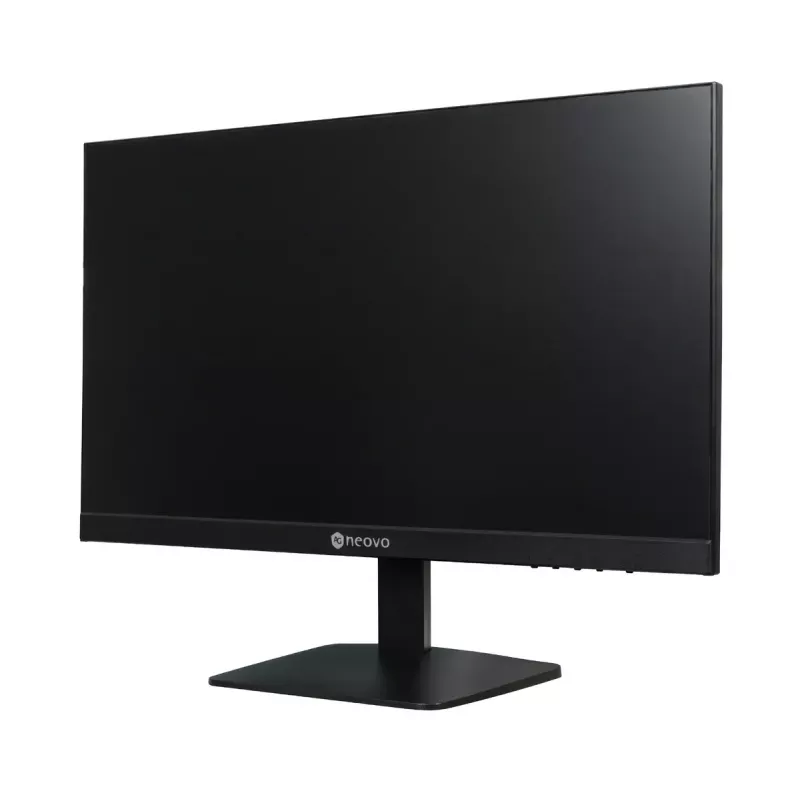 AG Neovo LA2203 monitor de 21,5 polegadas (54,6 cm), Full HD 1920x1080, IPS LED, 5 ms, 250 cd/m2, 16:9, HDMI/DP/VGA, colunas 2x 2 W, sem cintilação, preto