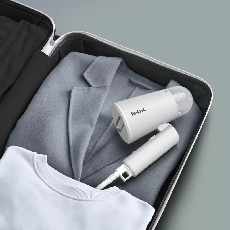 Tefal Origin Travel DT1020 Vaporizador de mão 0,07 L 1200 W Cinzento, Branco