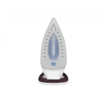Tefal EasyGliss Plus FV5714 Ferro de engomar Ferro a seco e a vapor Base Durilium 2400 W Bordéus, Branco