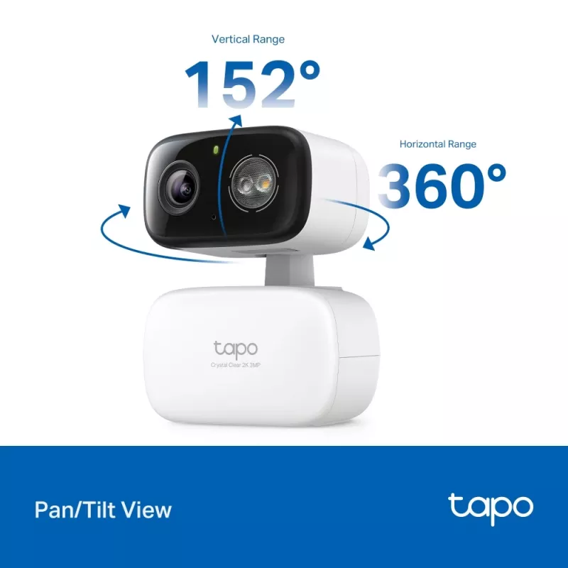 Câmara de vigilância IP TP-Link Tapo C216 Tipo caixa Interior 2304 x 1296 Pixel Teto/Parede/Mesa